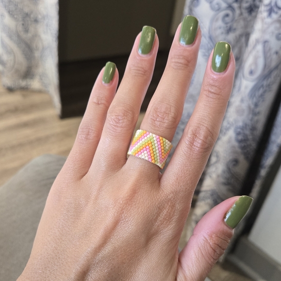 Jewelry - Colorful Beaded Ring
